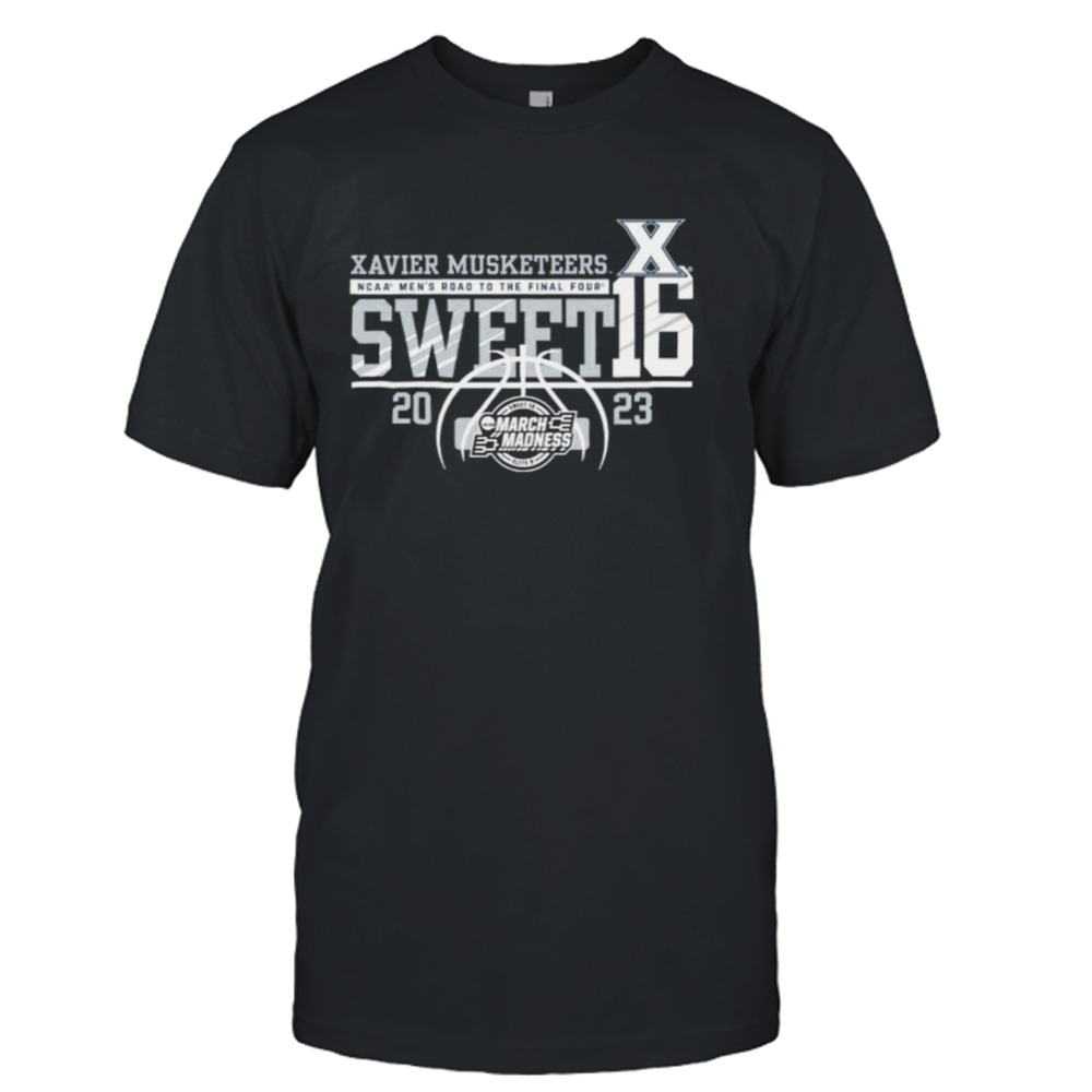 Xavier University Men’s Basketball 2023 Sweet 16 T-Shirt