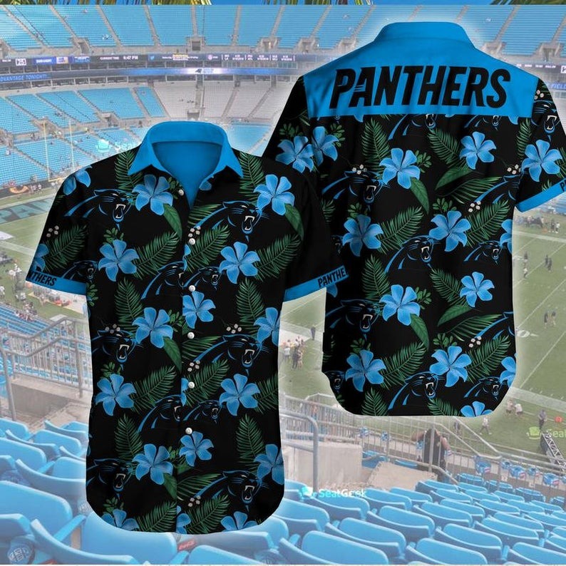 Carolina Panthers Nfl Hawaiian Shirt For Fans-2