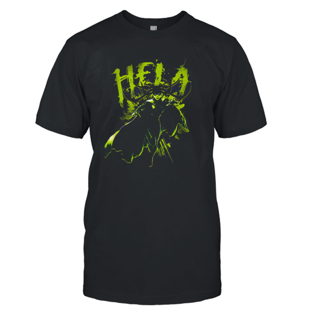 God Of Death Hela Marvel Villain shirt