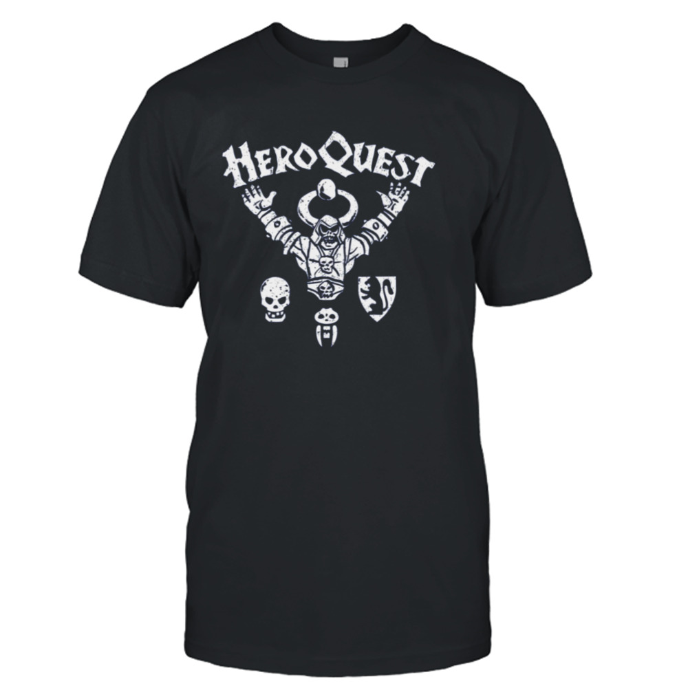 Heroquest White Logo shirt