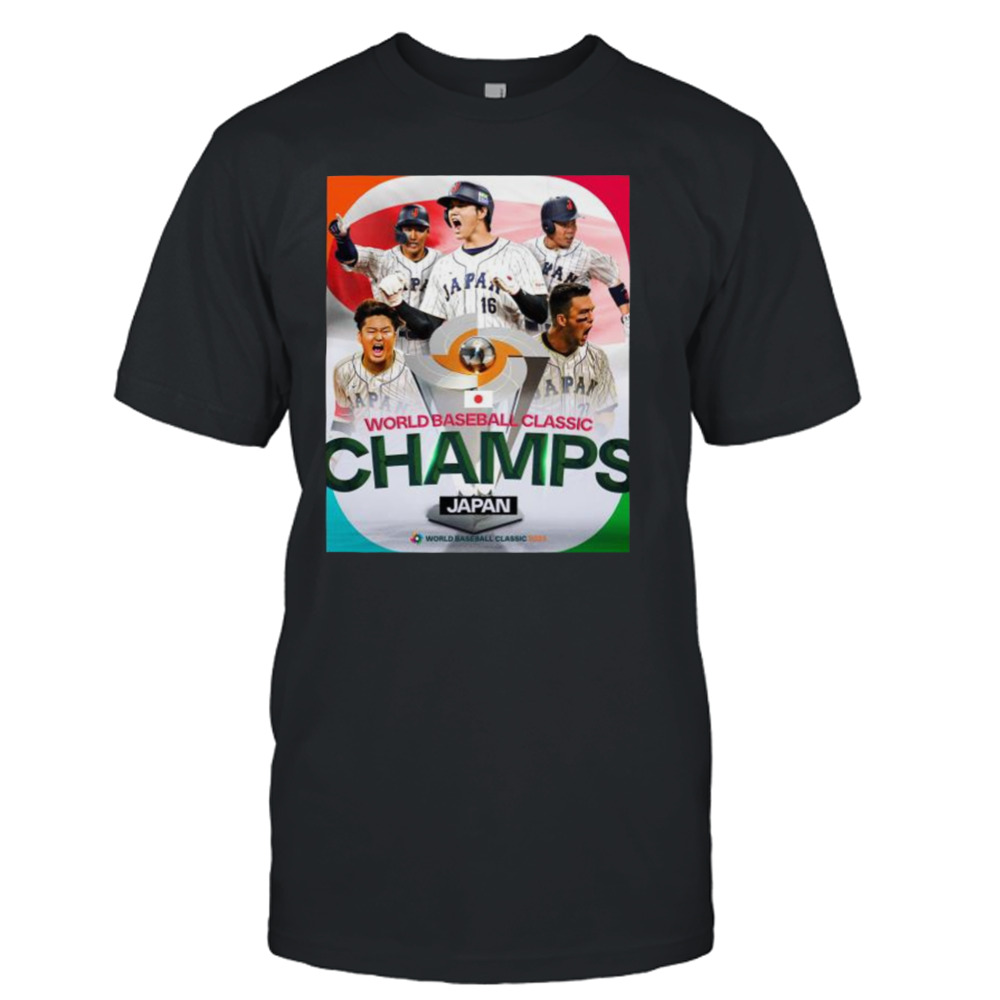 Japan Baseball 2023 World Baseball Classic champs shirt