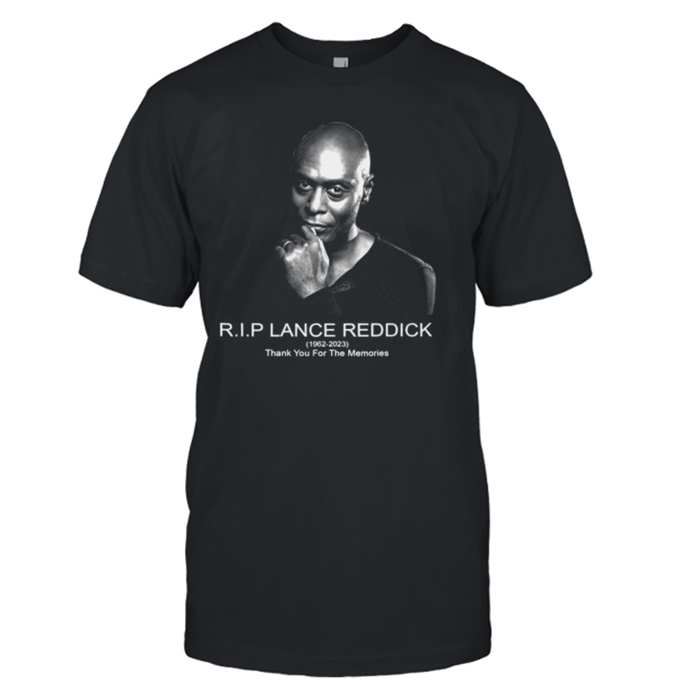 RIP Lance Reddick 1962-2023 Thank You For The Memories Shirt