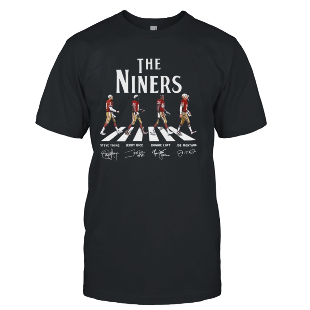 The Niners 2023 Abbey Road Signatures shirt