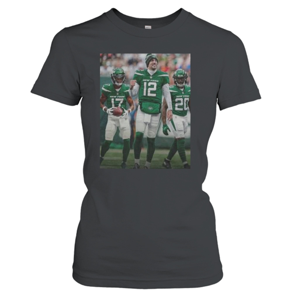 Aaron Rodgers Garrett Wilson Breece Hall NY Jets shirt - Banantees