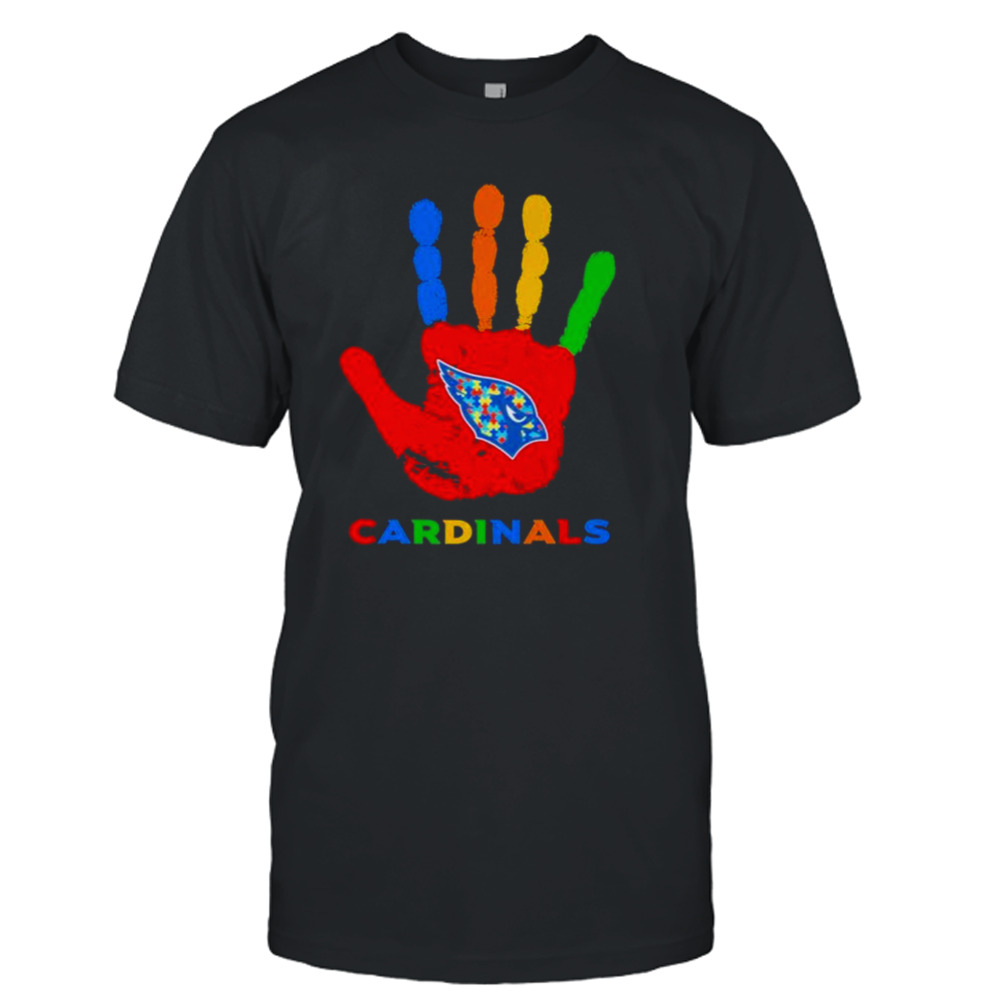 Arizona Cardinals Hand Autism 2023 NFL shirt