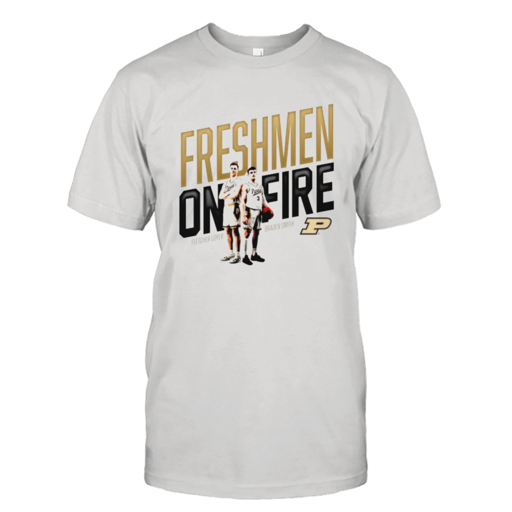 Braden Smith & Fletcher Loyer Freshmen On Fire shirt