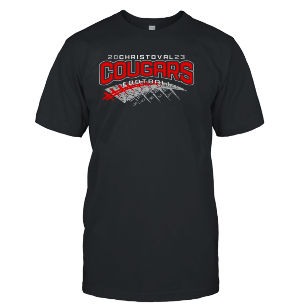 Christoval Cougars Football Logo 2023 Shirt