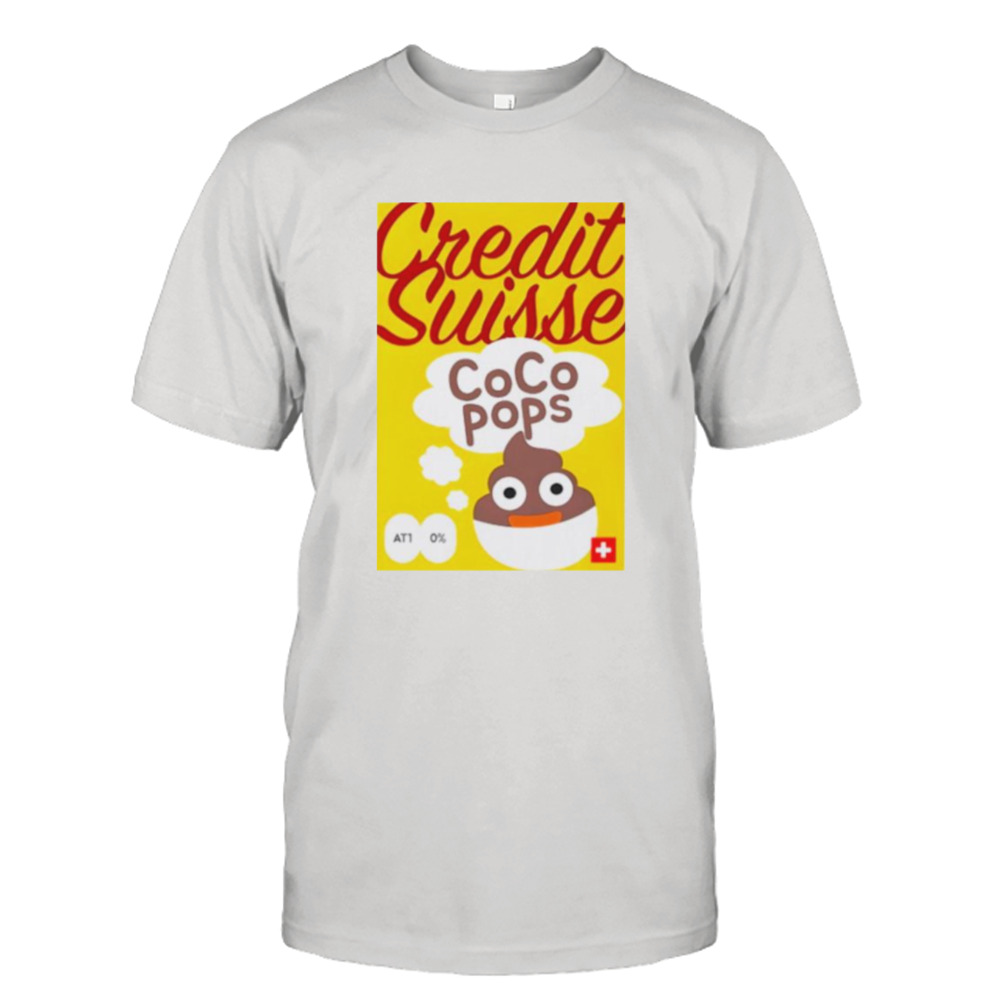 Credit suisse coco pops shirt