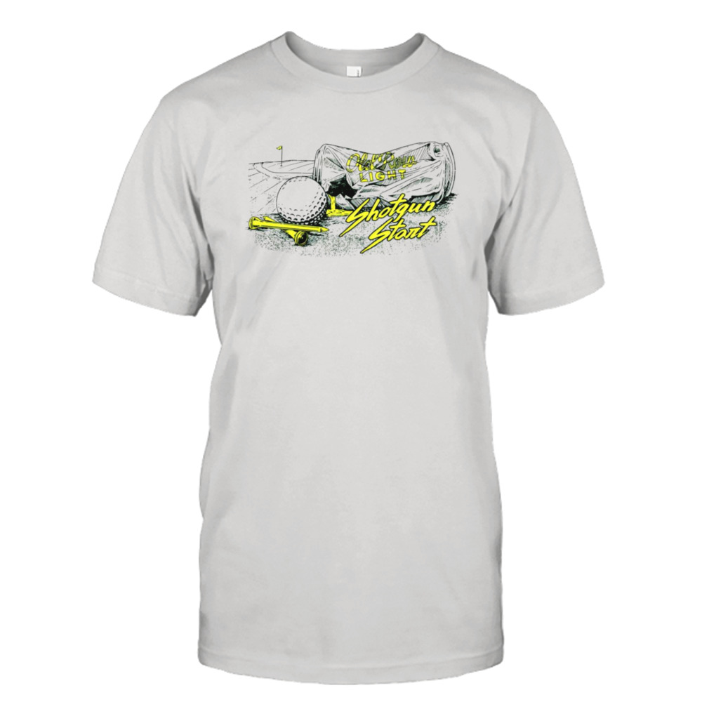 Golf shotgun start shirt