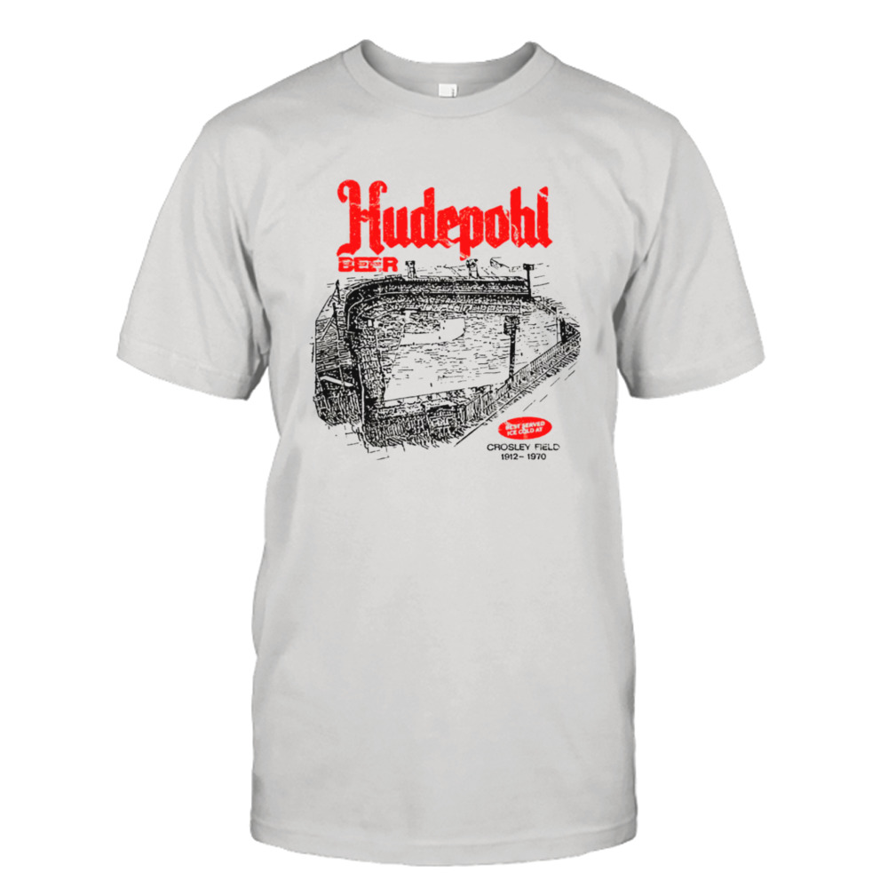 Hudepohl beer crosley field shirt