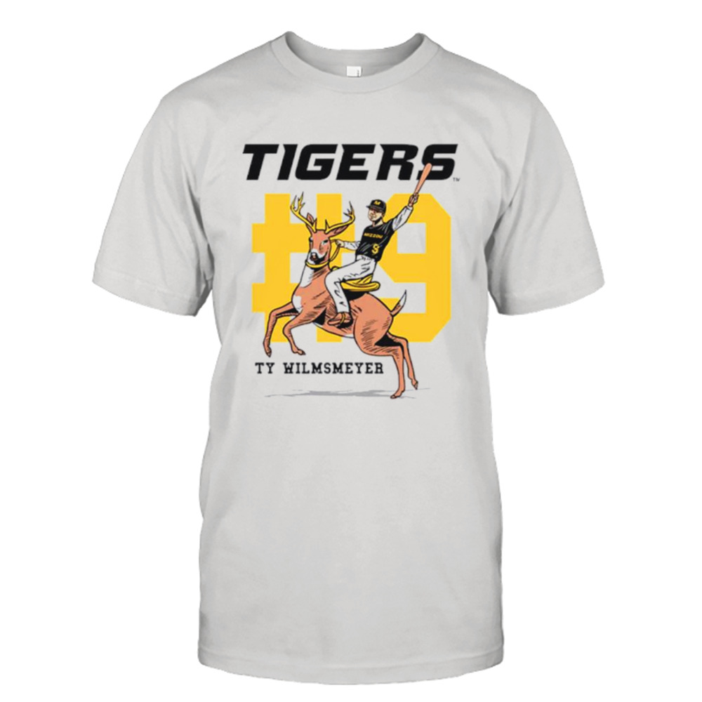 Ty Wilmsmeyer Riding Missouri NCAA Baseball shirt