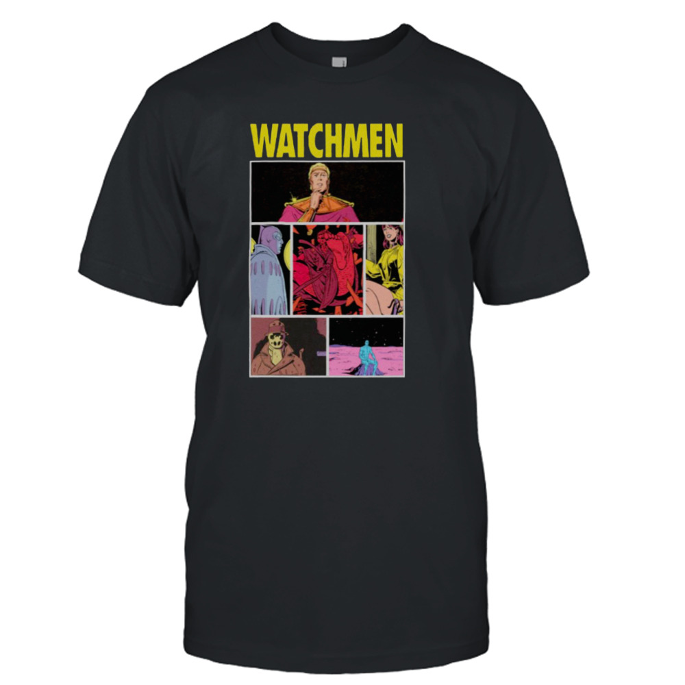 Cartoon Design Watchmen shirt