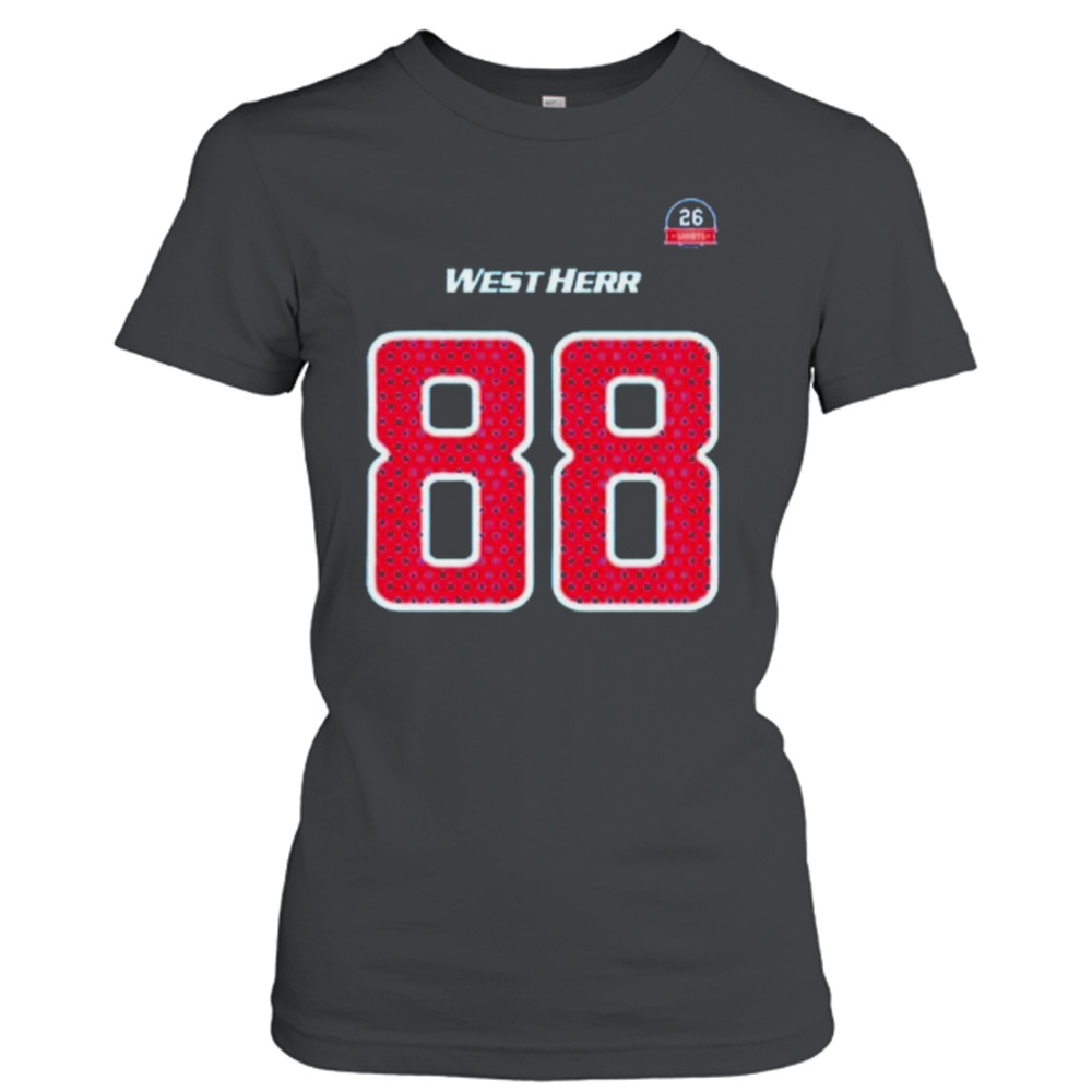 Dawson Knox 88 Team West Herr Shirt - Freedomdesign