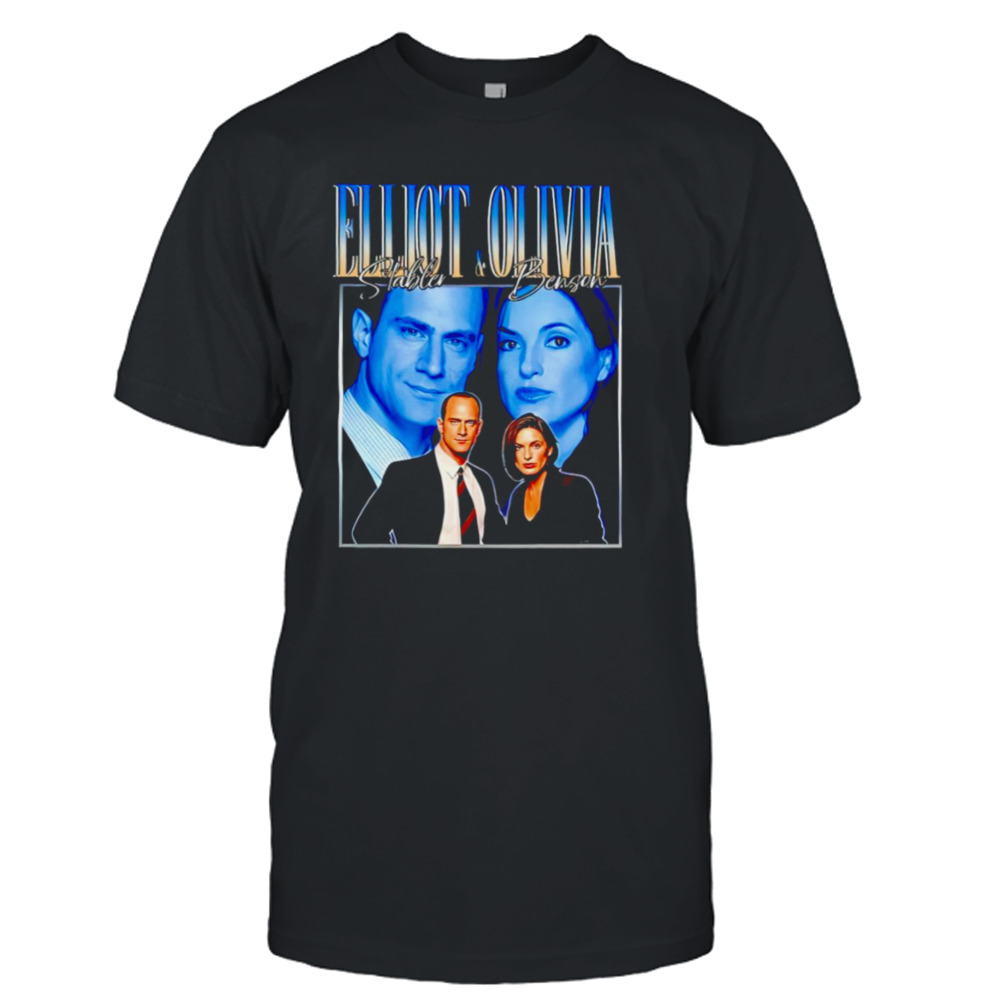 Elliot Stabler and Olivia Benson shirt