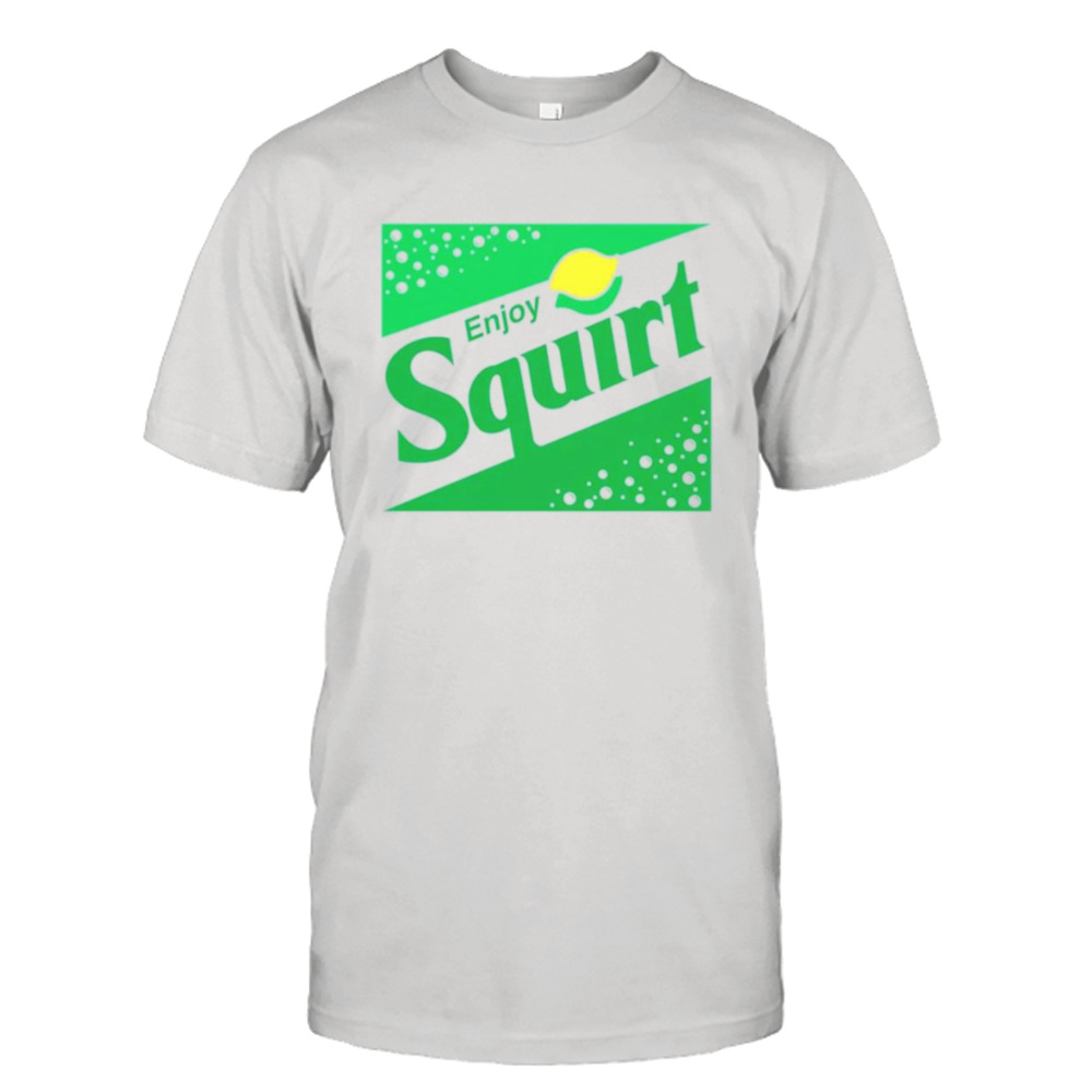 Enjoy Squirt logo shirt