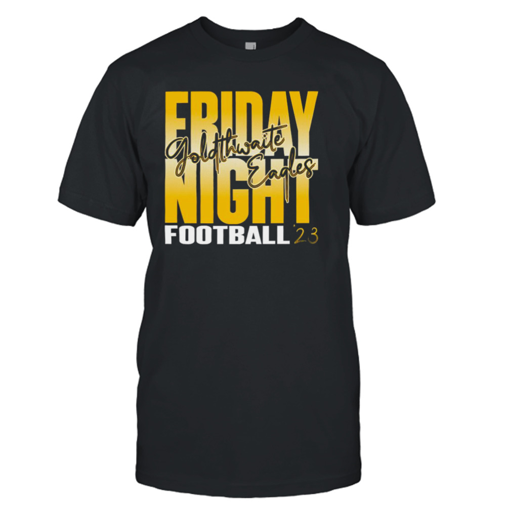 Friday Night Goldthwaite Eagles Football Logo 2023 Shirt