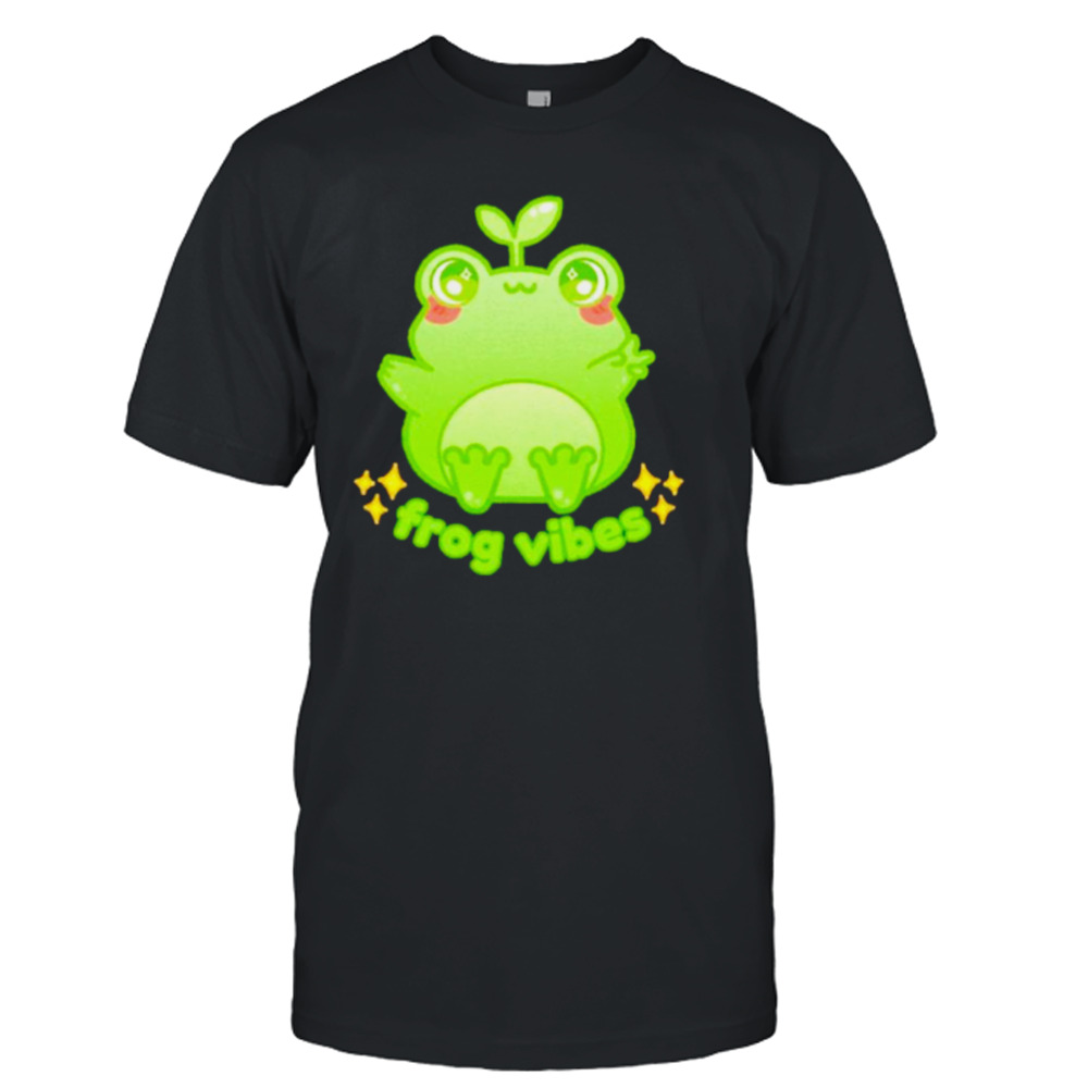 Frog vibes cute shirt