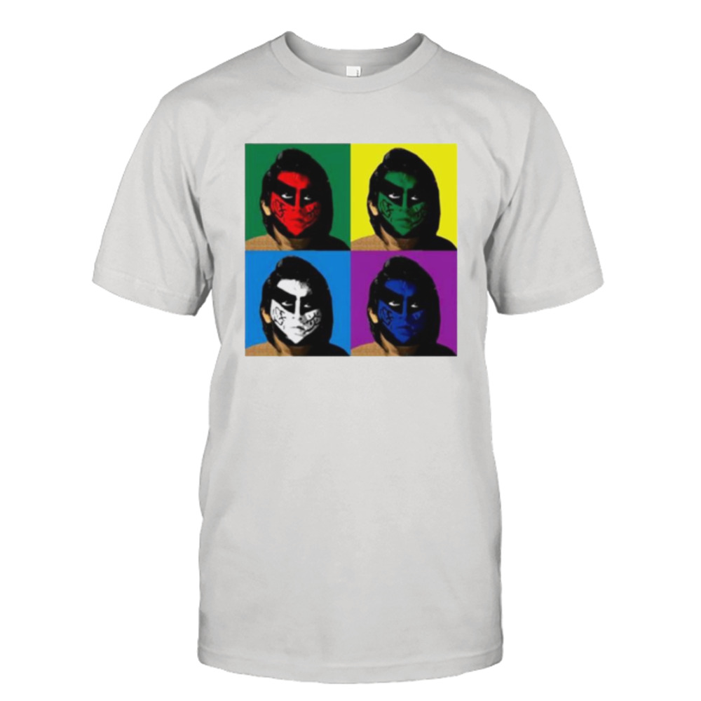 Great Muta Collaboration faces shirt