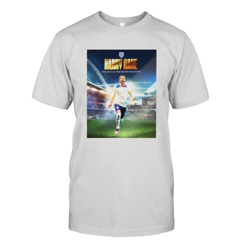 Harry Kane England’s All time record goalscorer shirt