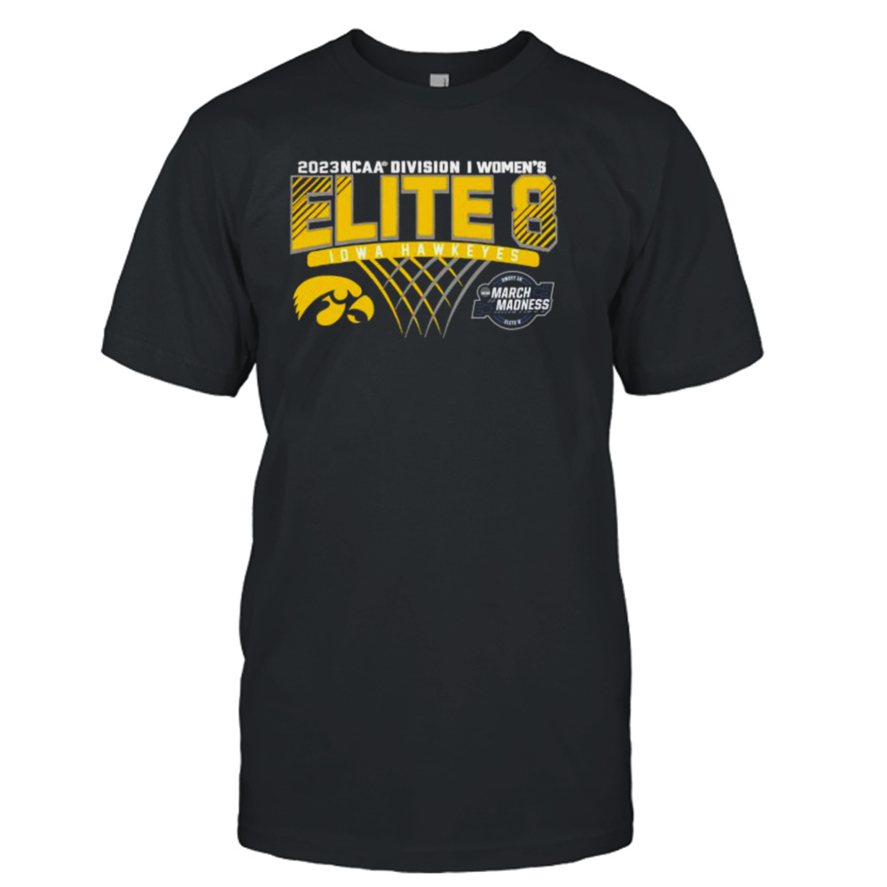 Iowa Hawkeyes 2023 NCAA Division I Women’s Basketball Elite Eight Shirt