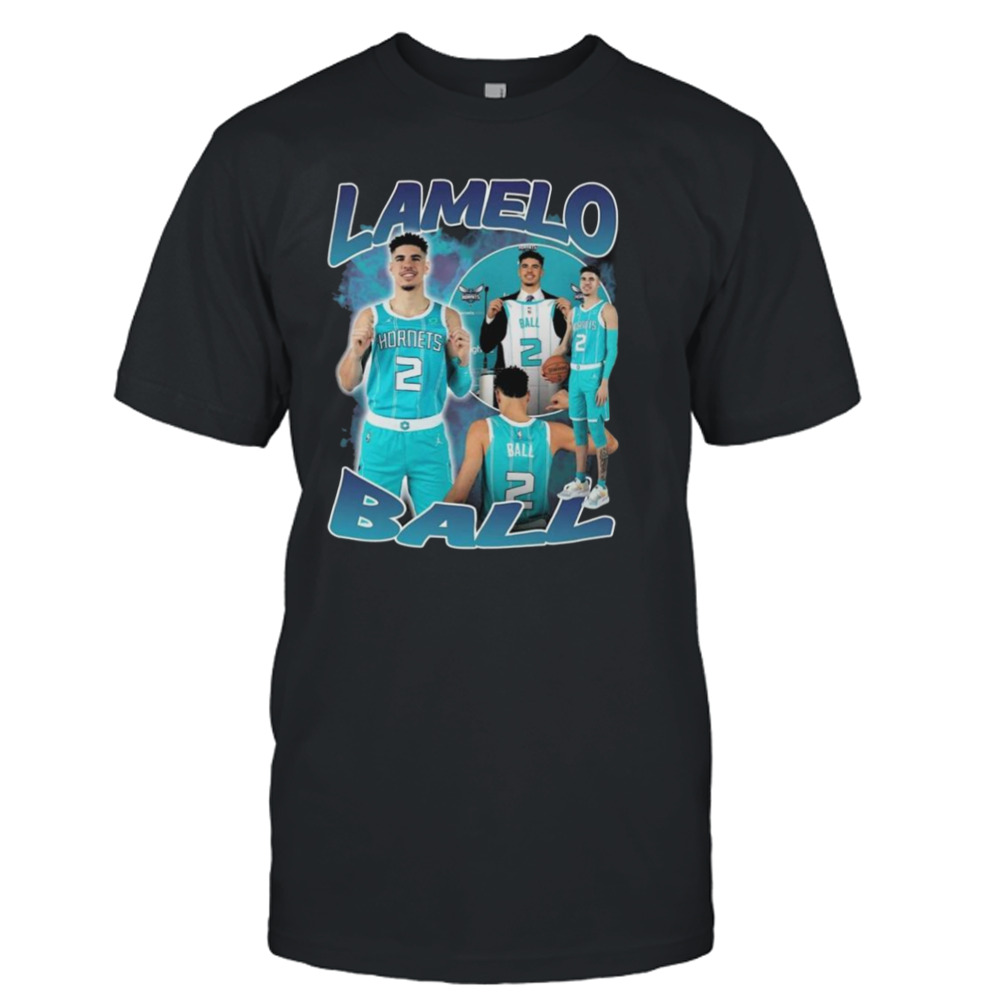 Lamelo Ball Charlotte Hornets City Vintage 2023 Shirt