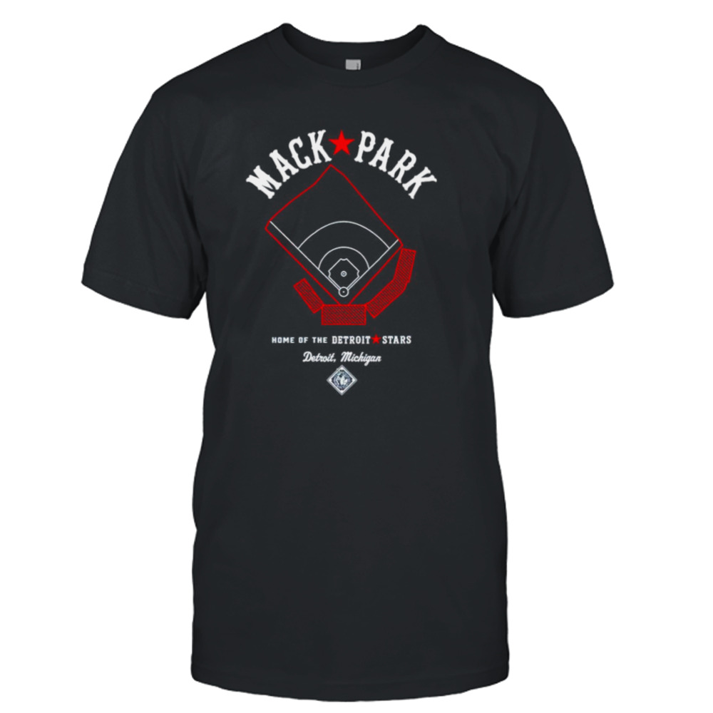 Mack park home of the detroit stars shirt