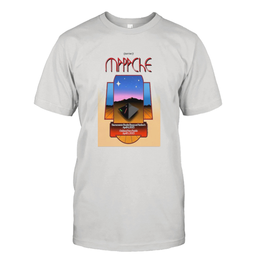 Mapache April 4+5 2023 Poster shirt