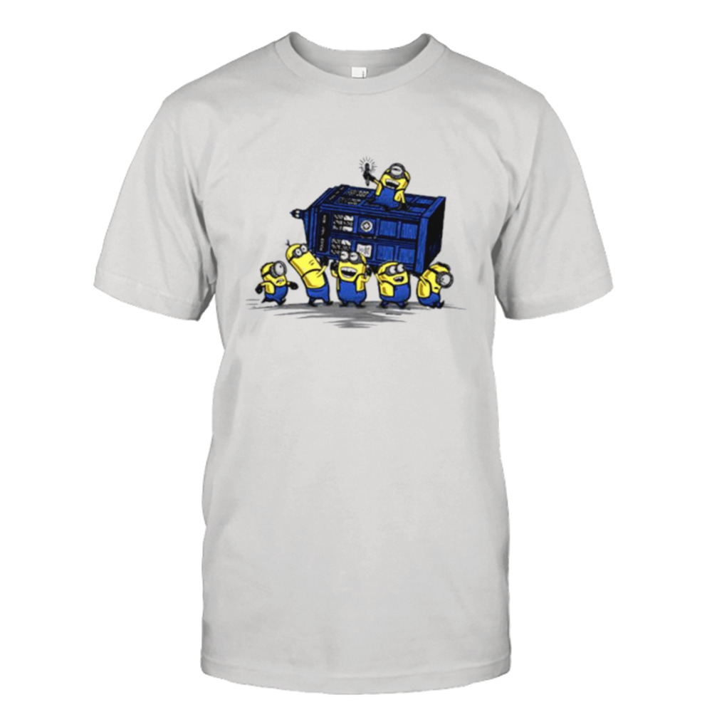 Minions steal doctor who’s tardis shirt