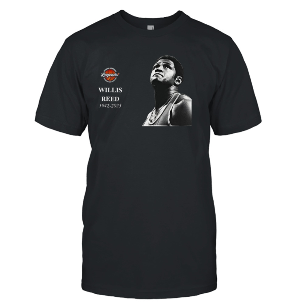 New York Knicks Legend Willis Reed 1942 2023 Rip shirt