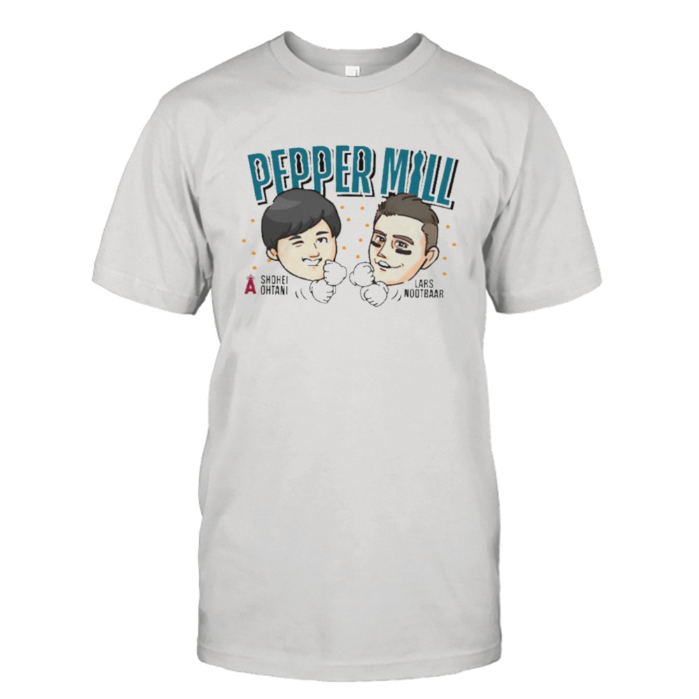 Pepper Mill Shohei Ohtani and Lars Nootbaar shirt