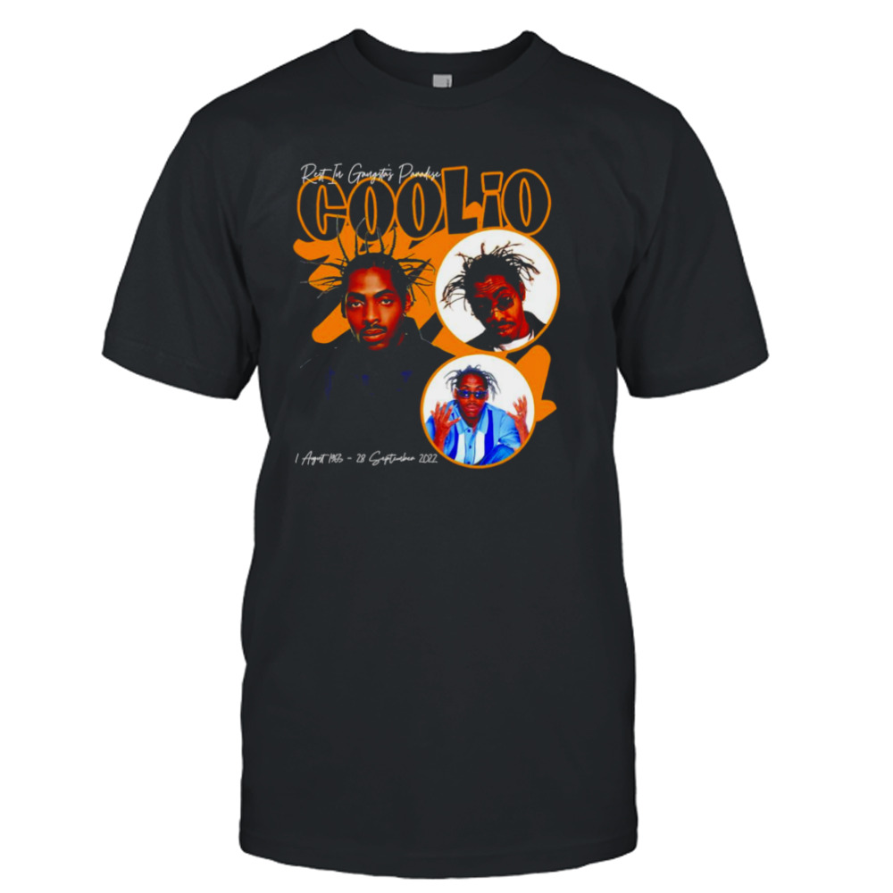 R.I.P. Coolio rest in gangstas paradise shirt