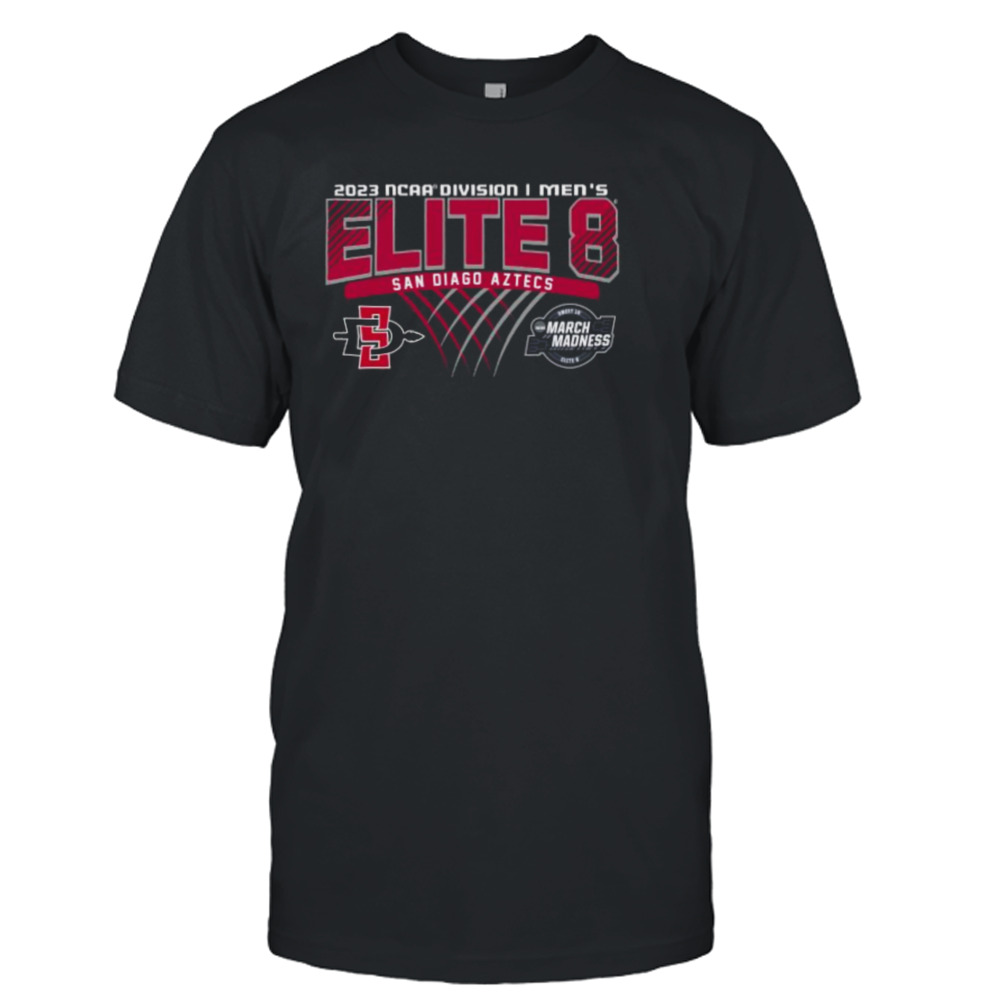 San Diego State Aztecs 2023 NCAA Division I Men’s Basketball Elite Eight Shirt