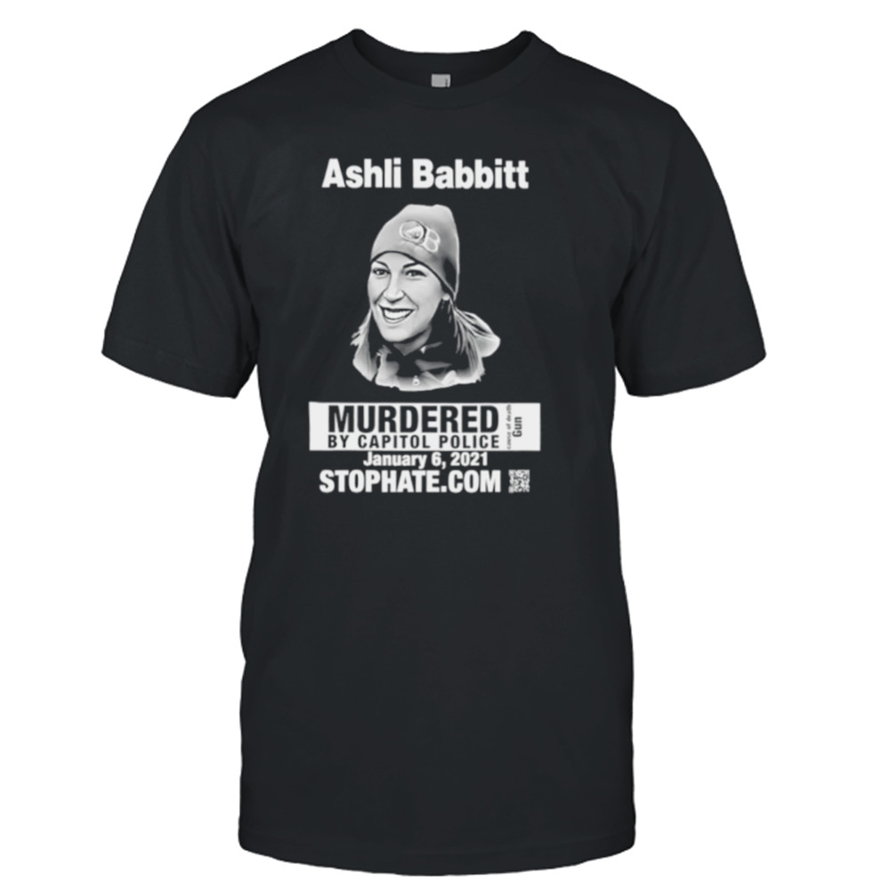 Scott Macfarlane Ashli babbitt murdered by capitol police shirt