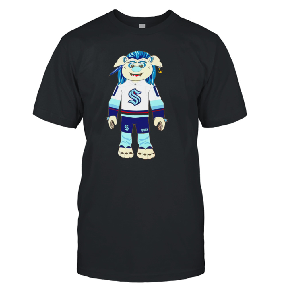 Seattle Kraken mascot buoy shirt