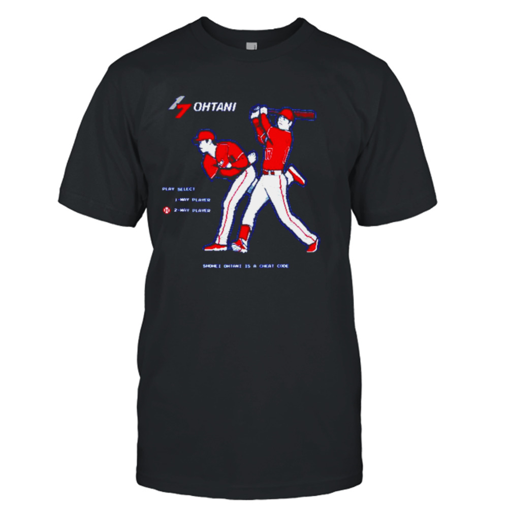 Shohei Ohtani Is A Cheat Code Shirt - Freedomdesign