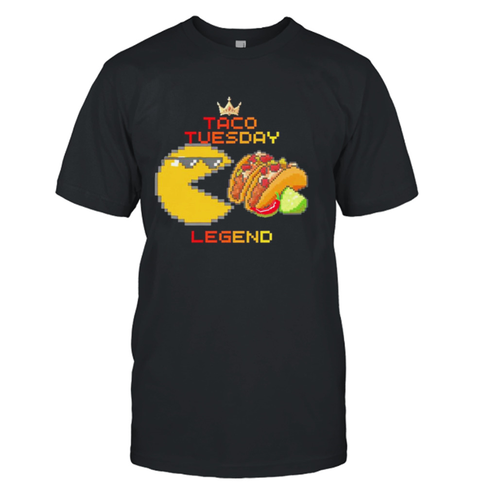 Taco Tuesday Legend 8-bit shirt