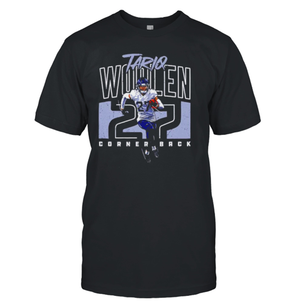 Tariq Woolen Seattle Player Number football shirt