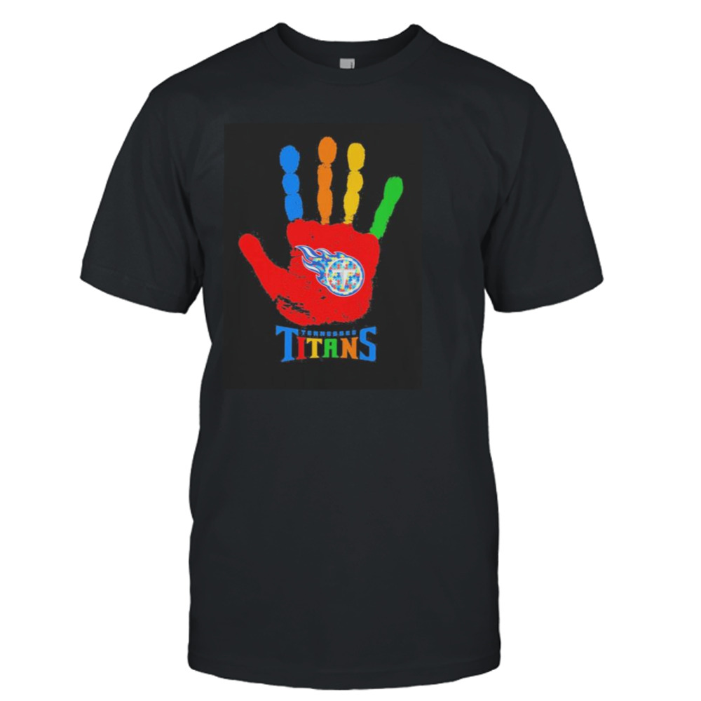 Tennessee Titans Hand Autism 2023 NFL shirt