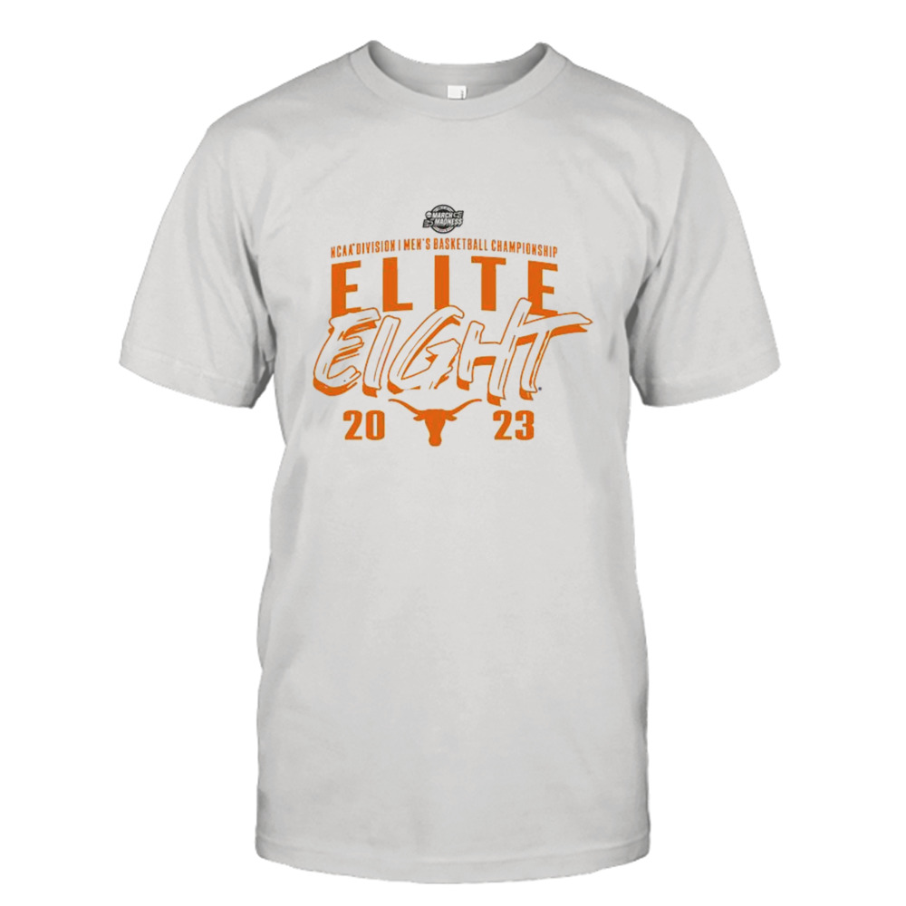 Texas Longhorns 2023 NCAA Men’s Basketball Tournament March Madness Elite Eight Team T-Shirt