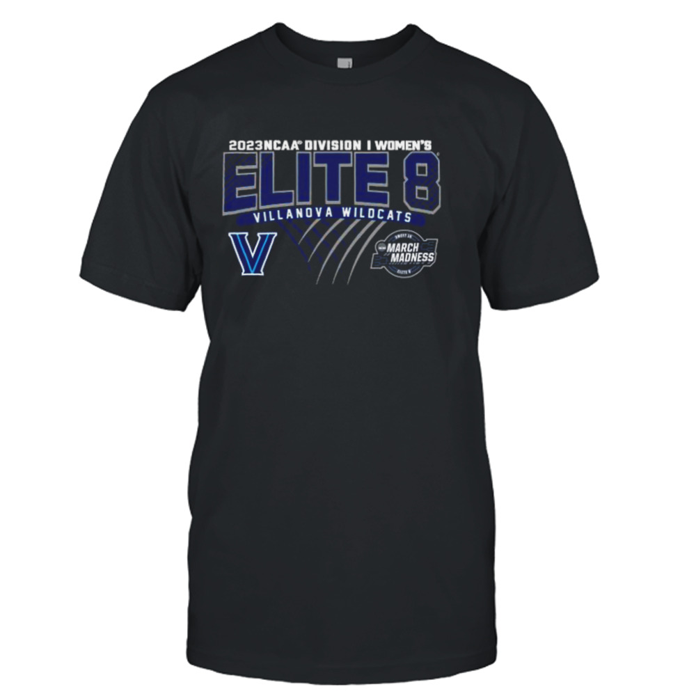 Villanova Wildcats 2023 NCAA Division I Women’s Basketball Elite Eight Shirt