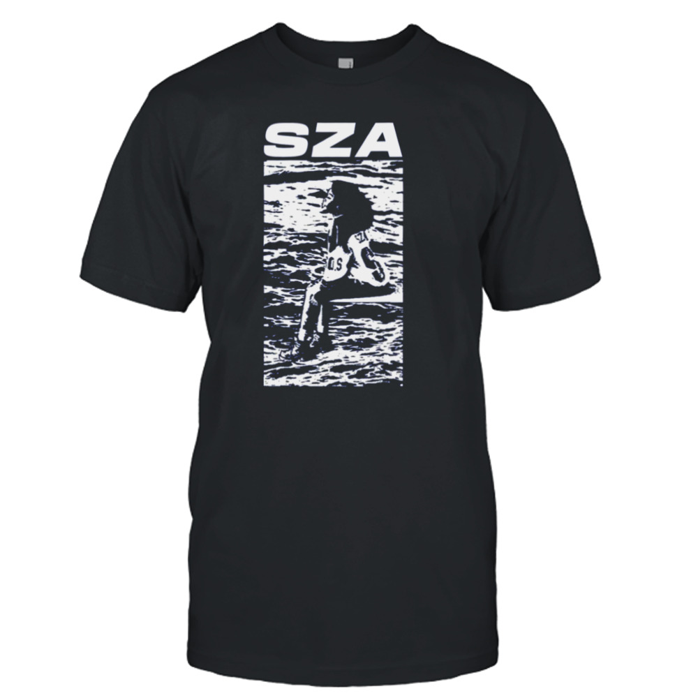 White Art Design Sos By Sza shirt