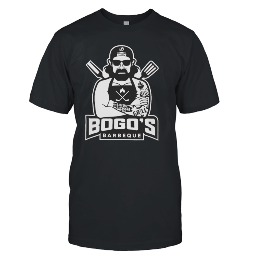 Zach Bogosian Bogo’s BBQ Tampa Bay Lightning shirt