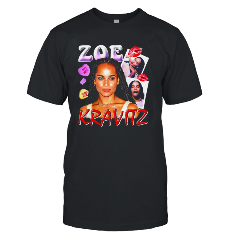 Zoe Kravitz love shirt