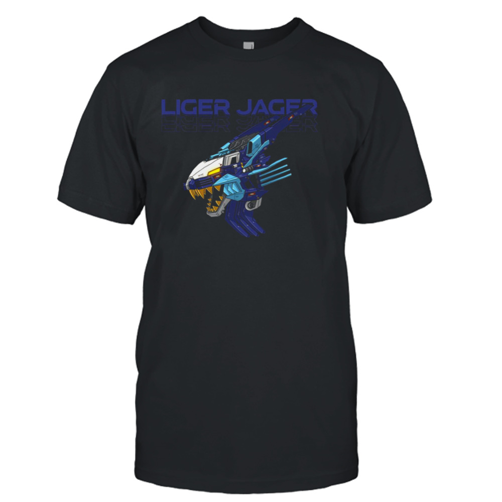 Zoids Liger Jager With Urban Graphic Design shirt