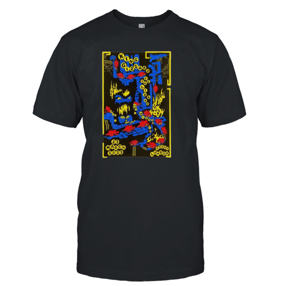 king Gizzard & The Lizard Wizard London 2023 shirt