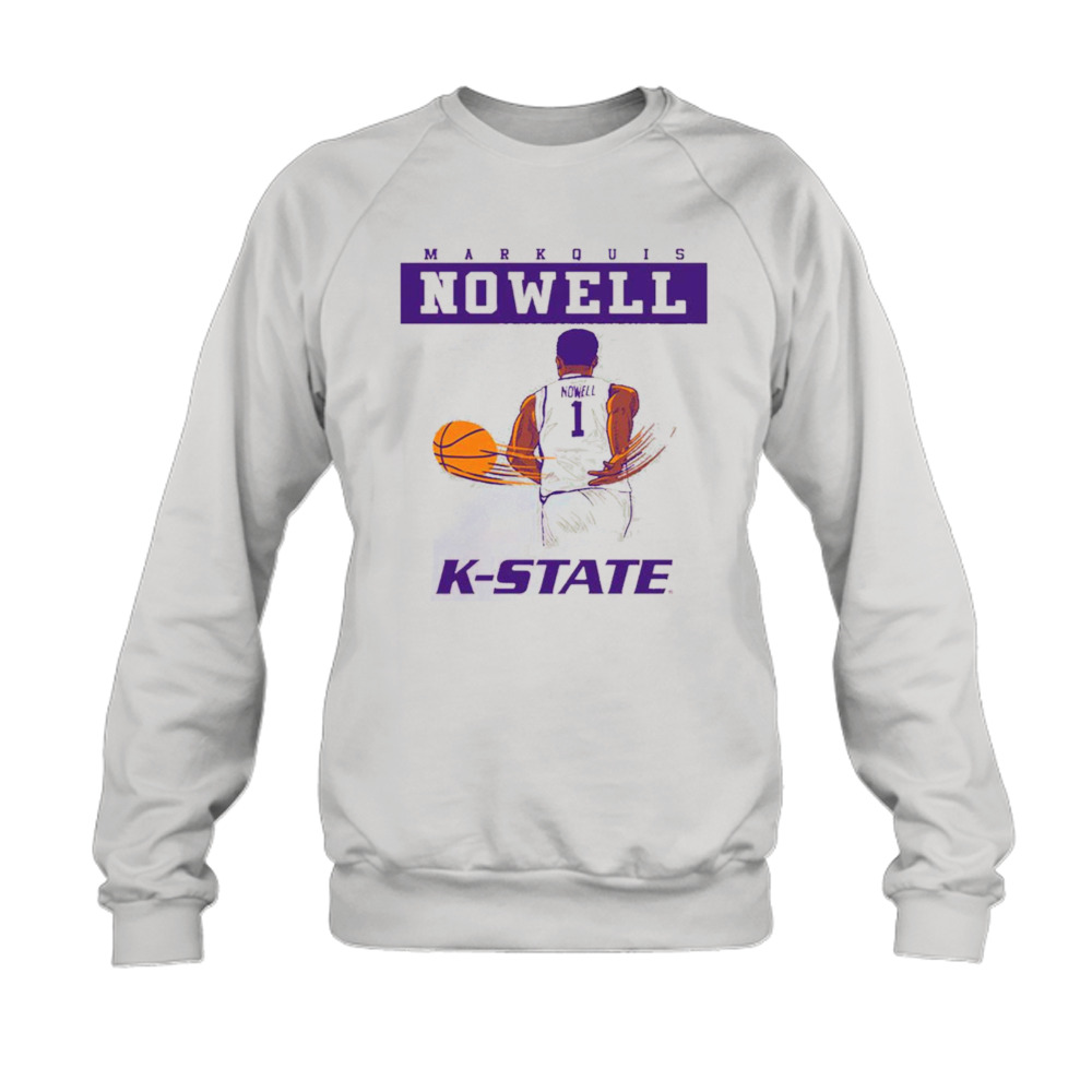 2023 Kansas State Wildcats NCAA Men’s Basketball Markquis Nowell shirt 5 Sweatshirt
