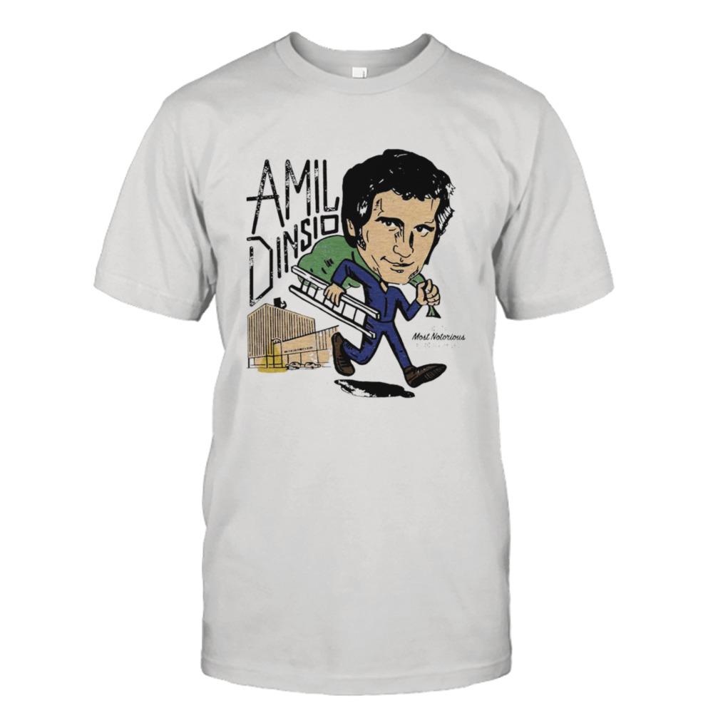 Amil Dinsio Ohio’s most notorious bank burglar shirt