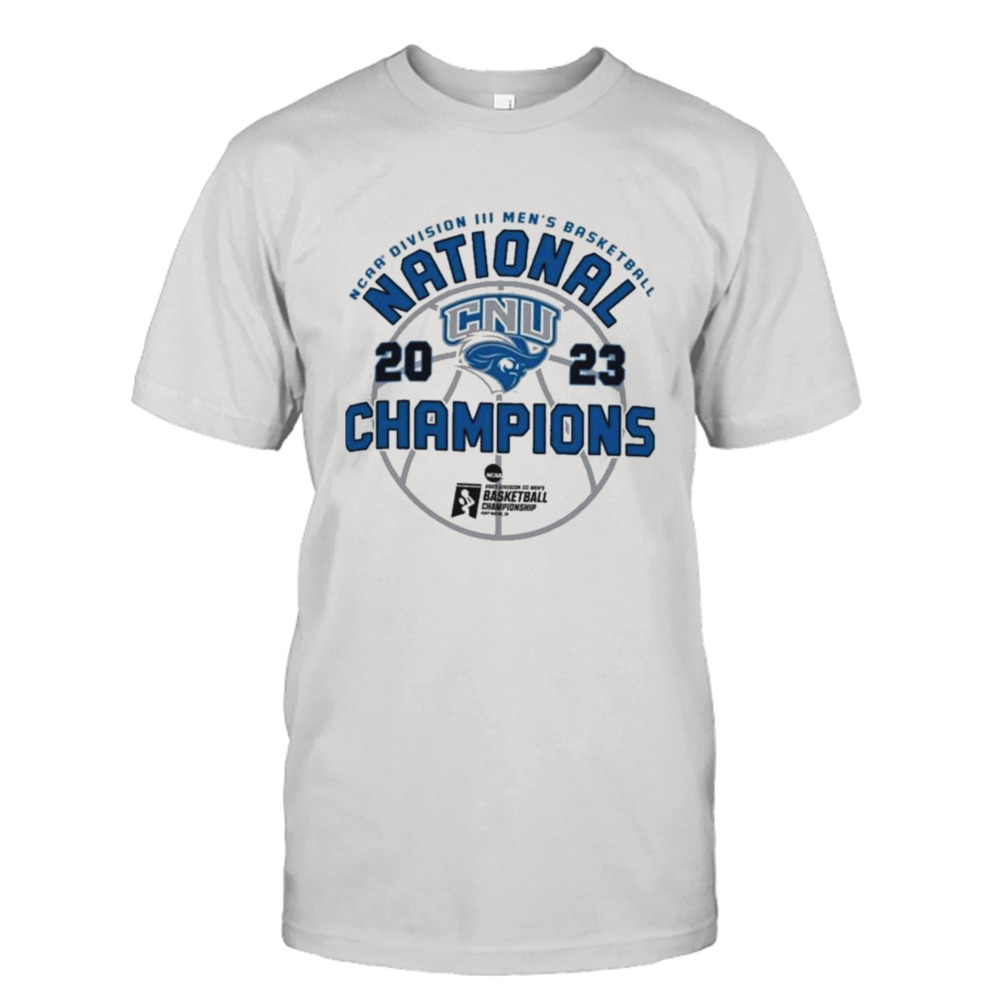 Christpher Newport University Captains Men’s Basketball 2023 NCAA Division III National Champions Shirt