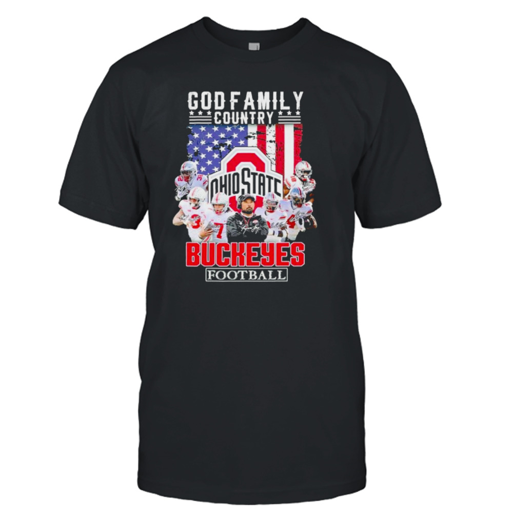 Godfamily Country Ohio State Buckeyes Football Shirt