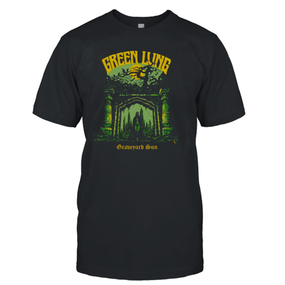 Graveyard Sun Iconic Green Lung shirt